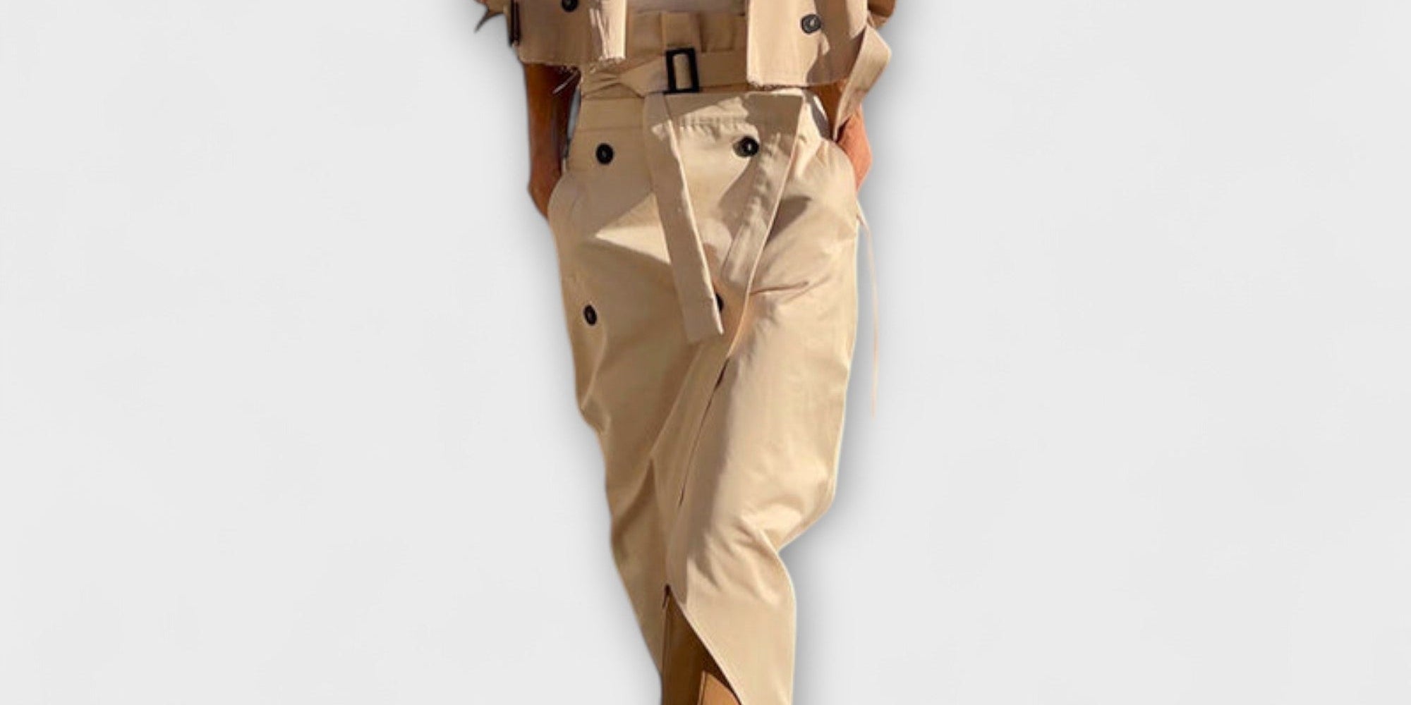 Lyra – Elegant Jacket and Midi Skirt with Pockets