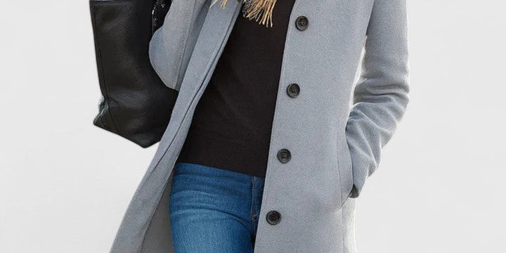 Claire – Classic Wool Blend Coat