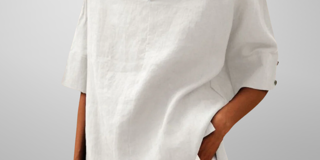 Lucy – Cotton Loose-Fitting Blouse