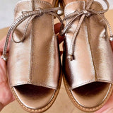 Poppy | Lace-Up Sandals
