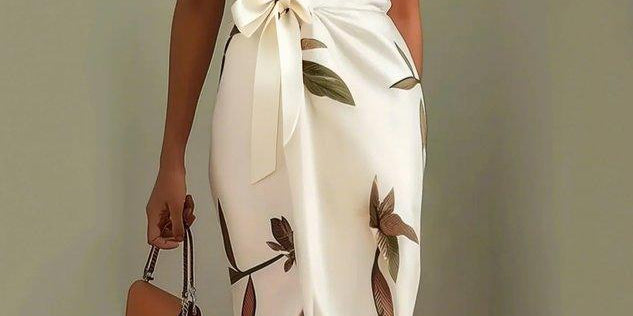 Amelia | Elegant Floral Wrap Dress