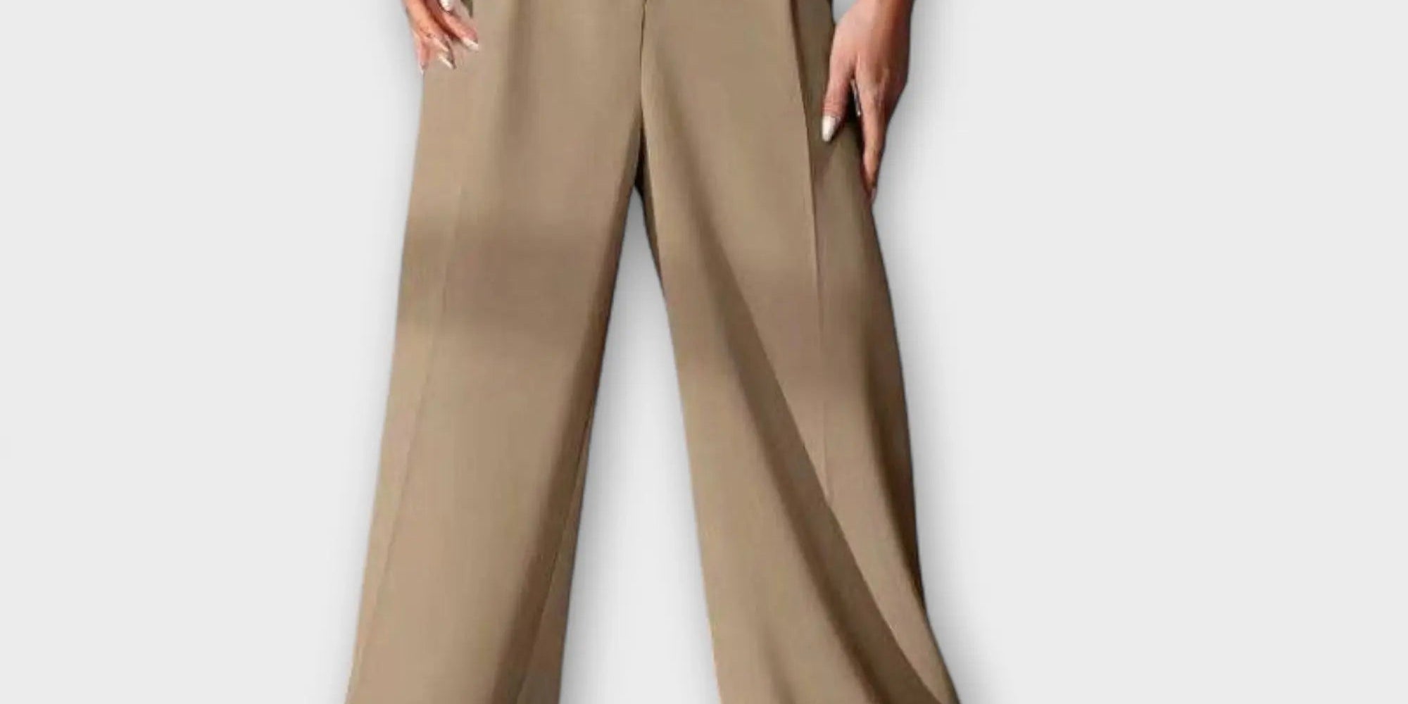 Iara | High-Waisted Wide-Leg Trousers