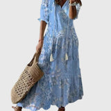 Amalia | Boho Vintage Summer Maxi Dress