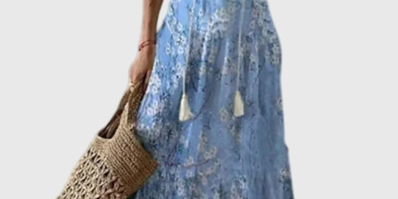Amalia | Boho Vintage Summer Maxi Dress