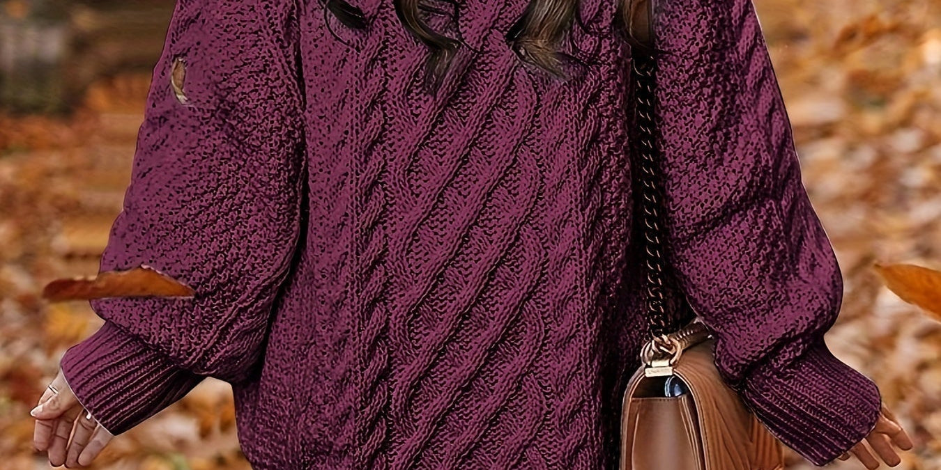 Lottie | Cable Knit Sweater