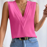 JADE™ - Lightweight Sleeveless V-Neck Top