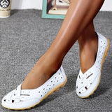 Rita | Breathable Leather Moccasins