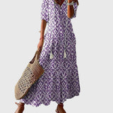 Amalia | Boho Vintage Summer Maxi Dress