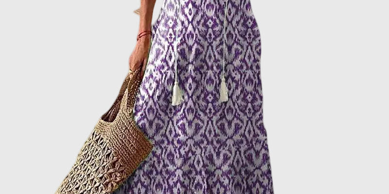 Amalia | Boho Vintage Summer Maxi Dress