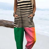 Zest & Stripes Dungarees