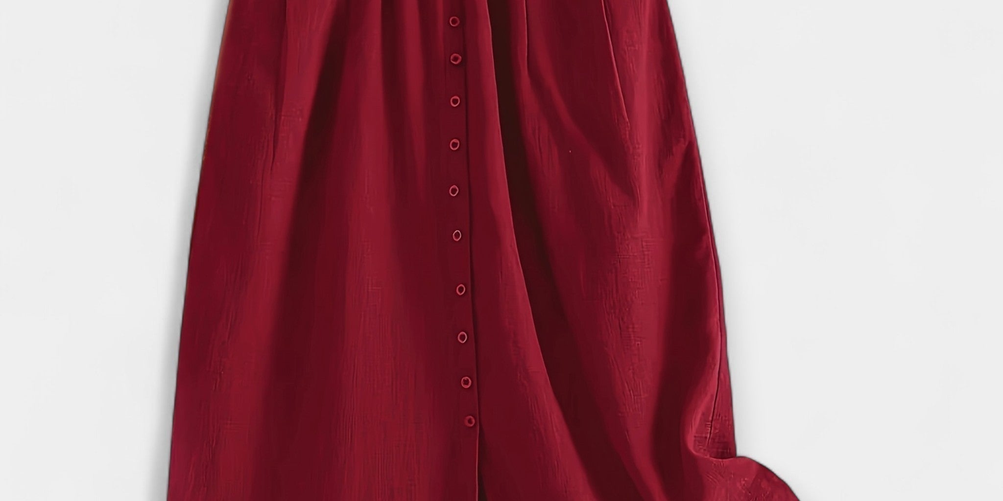 Midi Skirt with Wash