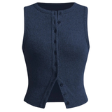 KYLIE™ – Classic Ribbed Casual Crop Top