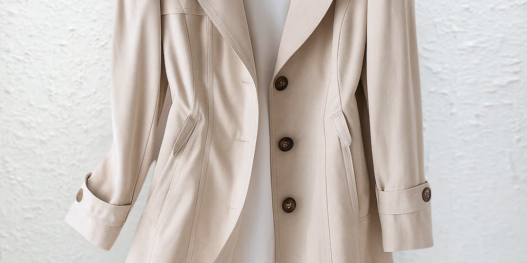Aimee - Classic Vintage Trench Coat