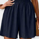 Elegant Pleated Shorts