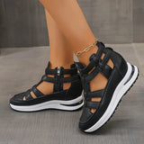 Lone 2.0 | Comfort Sandals with Zipper