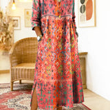 Gracie | Printed Midi Dress