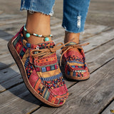 Patience | Colourful Retro Women's Shoes