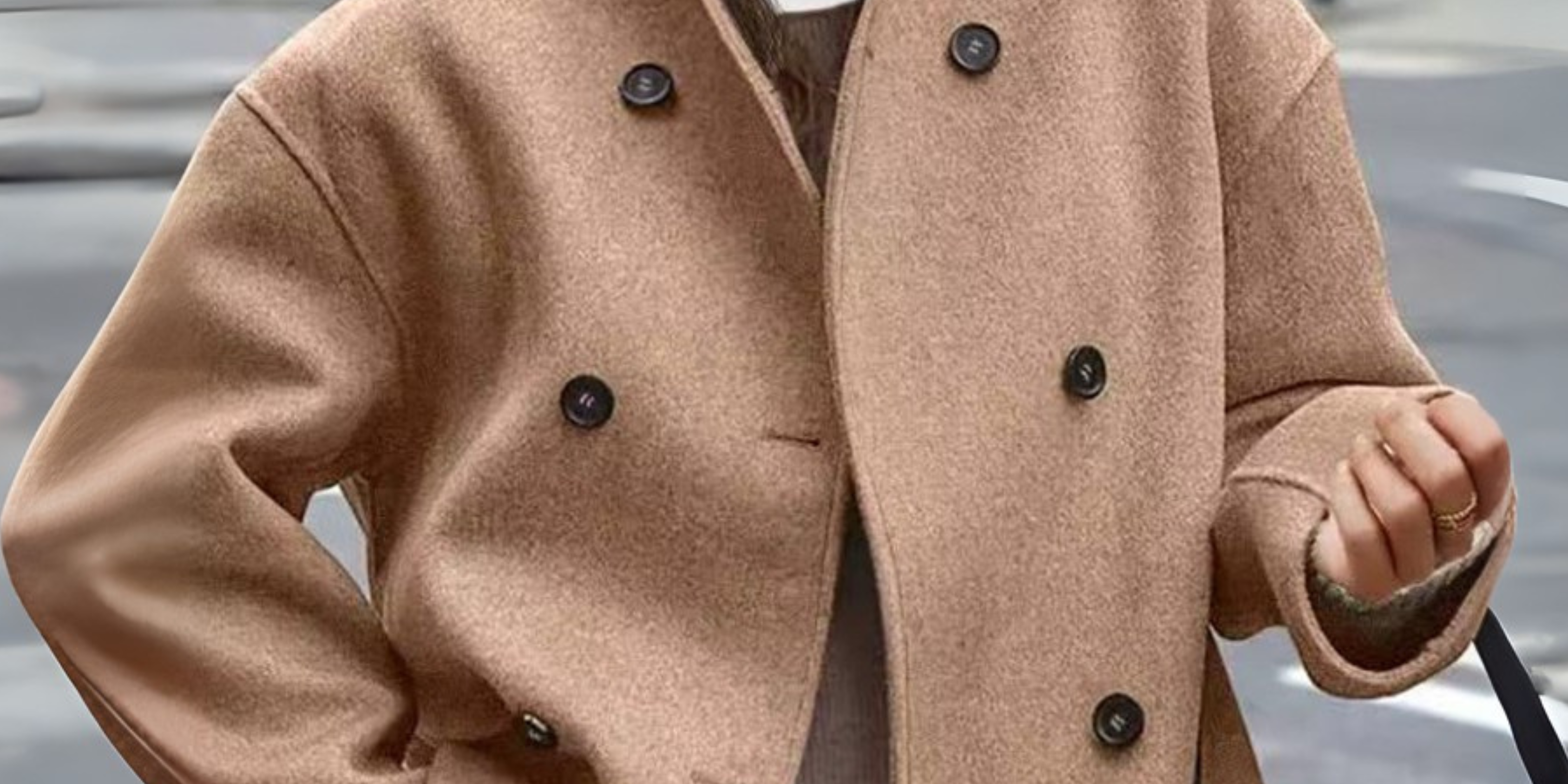 Rose - Chic Long Sleeve Coat