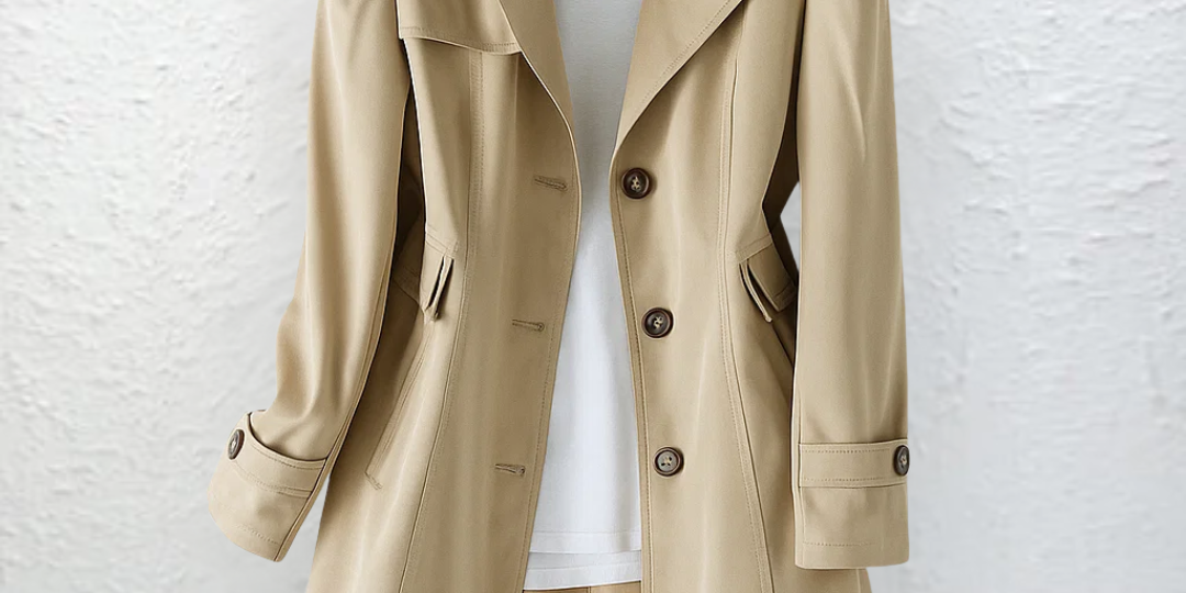 Aimee - Classic Vintage Trench Coat