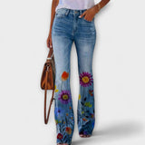 Carla | Floral Trousers