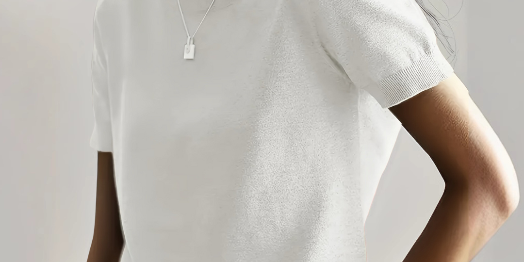 Viane - Casual Short Sleeve Crew Neck Top