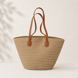 The Estelle™ | Classic Handwoven Market Tote