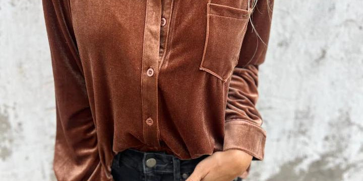 DAHLIA™ - Soft Velvet Shirt