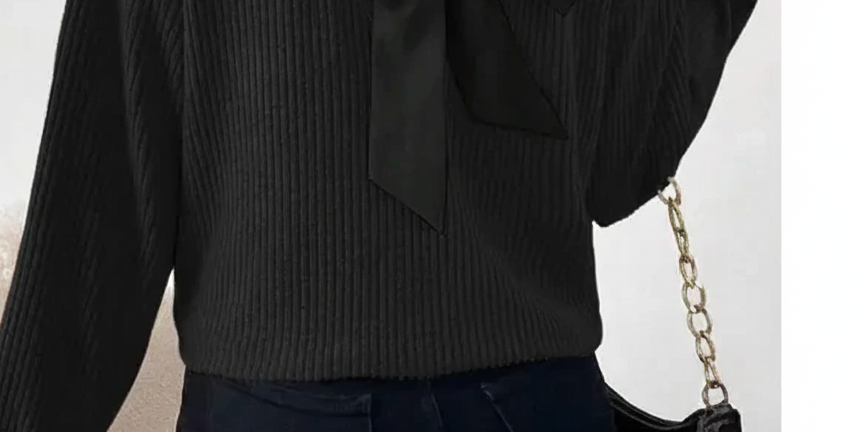 TAYLOR™ - Women's Casual Loose Fit T-Shirt Back Bow Design