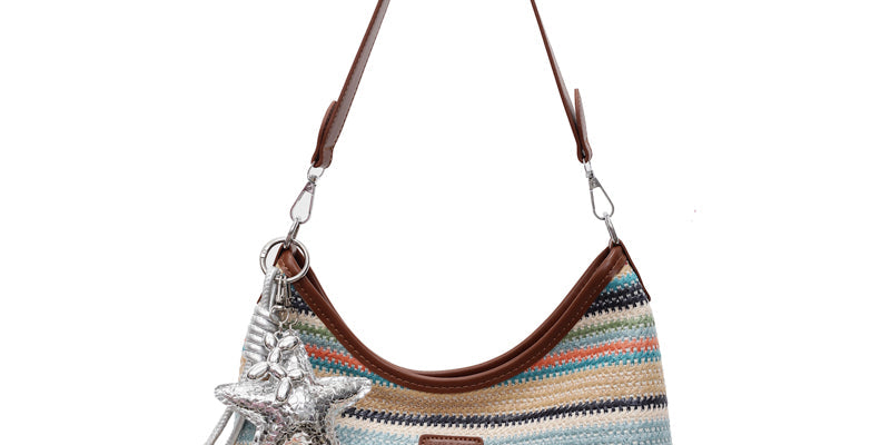 The Striped Boho Shoulder Bag