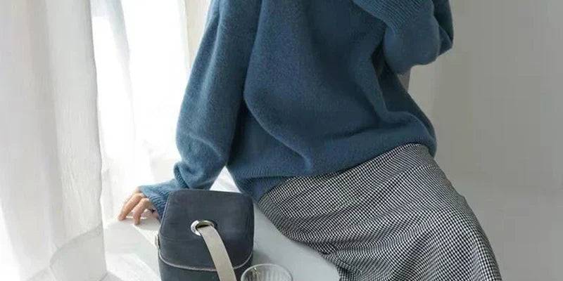 Julia | High Neck Sweater
