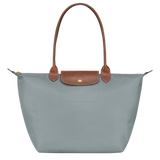 Large Le Pliage Tote, Steel