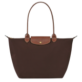 Large Le Pliage Tote, Ebony