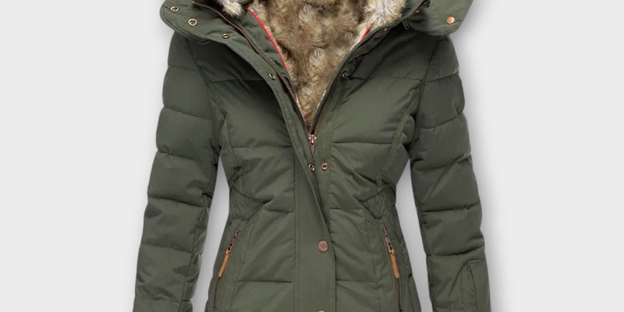 Emine – Cosy Faux Fur-Lined Jacket