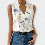 Lucía | Soft Summer Blouse with V-Neck