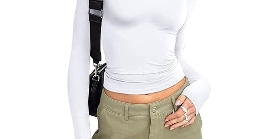 Jill - Casual Long Sleeve Round Neck Top
