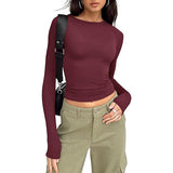 Jill - Casual Long Sleeve Round Neck Top