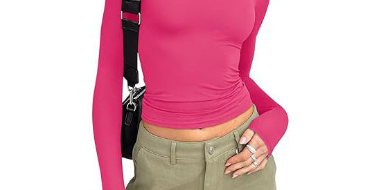 Jill - Casual Long Sleeve Round Neck Top