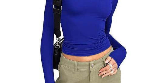 Jill - Casual Long Sleeve Round Neck Top