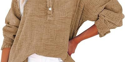 AYLA™ – Casual V-Neck Blouse