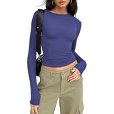Jill - Casual Long Sleeve Round Neck Top