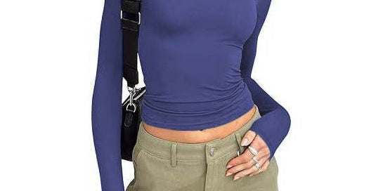 Jill - Casual Long Sleeve Round Neck Top