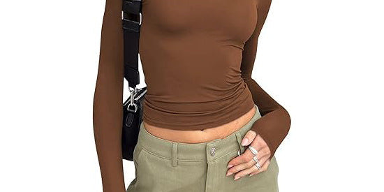 Jill - Casual Long Sleeve Round Neck Top