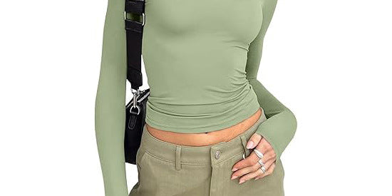 Jill - Casual Long Sleeve Round Neck Top