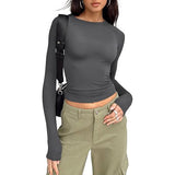 Jill - Casual Long Sleeve Round Neck Top