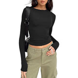 Jill - Casual Long Sleeve Round Neck Top