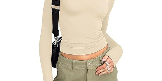 Jill - Casual Long Sleeve Round Neck Top