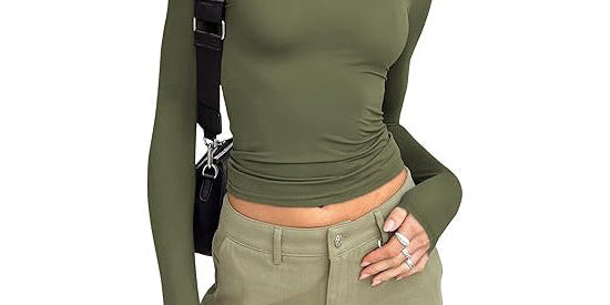 Jill - Casual Long Sleeve Round Neck Top