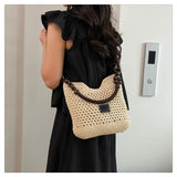 Petra™ | The Wooden Bead Shoulder Bag