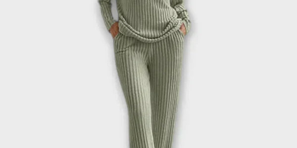 Ribbed Loungewear Set