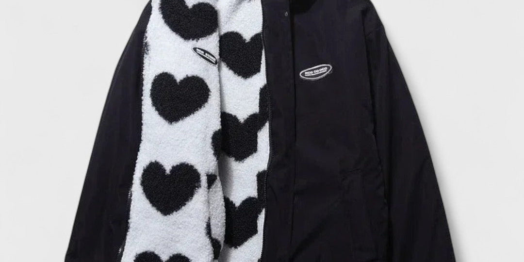 Katharina - Reversible heart jacket